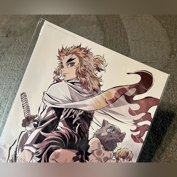 Demon Slayer Kimetsu no Yaiba Anime Art Board Japan Exclusive Official Licensed - Picture 3 of 5